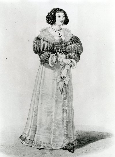 Marie-Louise Motier de La Fayette (1615-65) von French School